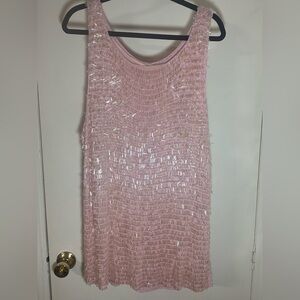 Oscar de la Renta Pink Mini Dress